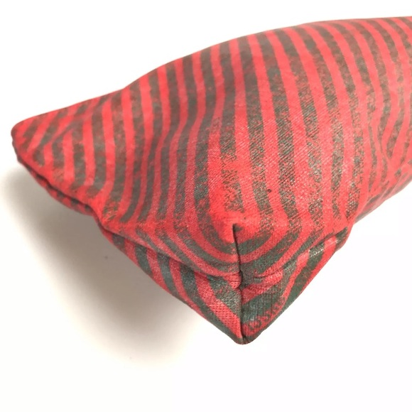 Gucci Rigate line cloth pouch W24 × H14 × 3 - Picture 5 of 11